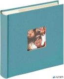 . Fotóalbum, 200 fotó, 10x15 cm, "Walther Fun", türkizkék