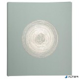 Fotóalbum, 29x32 cm, 30 lap, EXACOMPTA "Ellipse", szürkészöld