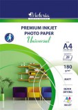 Fotópapír, tintasugaras, a4, 180 g, matt, victoria paper "universal" ijpm180-a4-20sheets