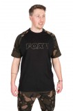 Fox Black Camo Outline T-Shirt rövidujjú póló XXL (CFX271)