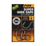 Fox Edges Armapoint Super Wide Gape (Outturned eye) - Size 6 pontyozó horog 10db (CHK248)