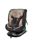 Foxter One I-Size 360°-ban forgatható ISOFIX gyermekülés (40-150 cm) - Black-Brown