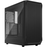 Fractal Design Focus 2 Black TG Clear Tint táp nélküli ablakos ház fekete (FD-C-FOC2A-01) (FD-C-FOC2A-01)