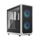 Fractal Design Focus 2 RGB White Clear Tint táp nélküli ablakos ház fehér (FD-C-FOC2A-04) (FD-C-FOC2A-04)