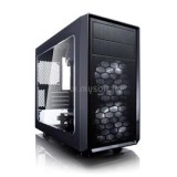 Fractal Design Focus Mini G Black ablakos (Táp nélküli) mATX ház (FD-CA-FOCUS-MINI-BK-W)
