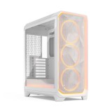 Fractal Design Meshify 3 Ambience Pro RGB Tempered Glass Clear Tint White FD-C-MES3A-05