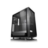 Fractal Design Meshify C Blackout TG Light Fekete (Táp nélküli) ablakos ATX ház (FD-CA-MESH-C-BKO-TGL)