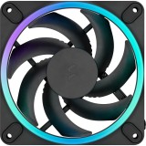 Fractal Design Momentum PWM 120x120x25mm RGB Rendszerhűtő ventilátor - Fekete (FD-F-MR1-1201)