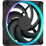 Fractal Design Momentum PWM 140x140x25mm RGB Rendszerhűtő ventilátor - Fekete (FD-F-MR1-1401)