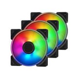 Fractal Design Prisma AL-14 ARGB PWM 3-Pack ház hűtőventilátor (FD-FAN-PRI-AL14-PWM-3P)