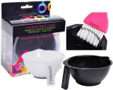 FRAMAR Color Bowl Set Csúszásmentes festőtál (2 db - Fekete és Fehér)