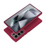 Frame Samsung Galaxy S24 FE közepesen ütésálló tok kameravédő kerettel, magenta