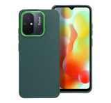 Frame Xiaomi Redmi 12C közepesen ütésálló tok kameravédő kerettel, zöld