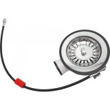 Franke automata leeresztő szett Active Twist fragranit matt fekete