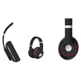 FREESTYLE Füllhallgató Rádiós Bluetooth és mikrofon FH916 sorozat - fekete FH0916B