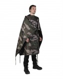FRENCH CCE CAMO PONCHO LINER ′MULTIFUNCTION′ - poncsó, hálózsák, terepmintás, MIL-TEC