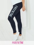 FRENETIC GANG-01magasított derekú leggings fekete
