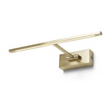 FRESCO 34 fali lámpa antikolt sárgaréz 230V LED 6W 3000K