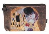 Fridolin Kozmetikai táska 19x2,5x13cm, polyester, Klimt:The Kiss