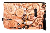 Fridolin Kozmetikai táska 25x3x17cm, polyester,Klimt:Életfa