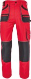 Fridrich & Fridrich F&F Hans munkavédelmi derekas nadrág piros/antracit színben