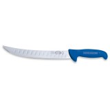Friedr. Dick DICK ErgoGrip henteskés, barázdált pengével (26 cm) merev, ívelt, vékony, kék