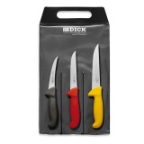 Friedr. Dick DICK ErgoGrip késkészlet, 3 részes (8298113-01; 8225915-03; 8200618-02)