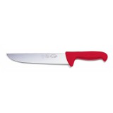 Friedr. Dick DICK ErgoGrip szeletelőkés (21 cm) merev, egyenes, piros