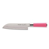 Friedr. Dick DICK Pink Spirit santoku kés, barázdált pengével (18 cm)