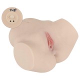 Friend with Benefits FWB - Evelyn Harris élethű rezgő torzó maszturbátor (natúr)