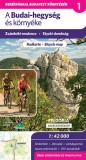 Frigoria Könyvkiadó: A Budai-hegység és környéke kerékpáros és turistatérkép 1:42 000 - könyv