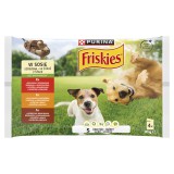 Friskies Adult Multipack szószos kutyaeledel válogatás 6 x (12 x 85 g)