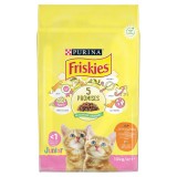 Friskies Junior száraz macskaeledel - csirkével, tejjel és hozzáadott zöldségekkel 2 x 10 kg
