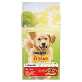Friskies száraz kutyaeledel - Active marhával 10 kg