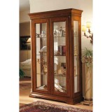 Frison Renzo Edera intarziás 2-ajtós vitrines szekrény