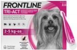 Frontline Tri-Act Spot On kutyáknak XS (2-5 kg | 3 pipetta)