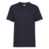 Fruit of the Loom 61-033 KIDS Valueweight gyerek póló DEEP NAVY 104-164 méretek