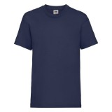 Fruit of the Loom 61-033 KIDS Valueweight gyerek póló NAVY 92-164 méretek
