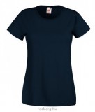 Fruit of the Loom 61-372 LADY FIT Valueweight női póló DEEP NAVY XS-XXL méretek