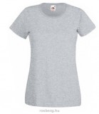 Fruit of the Loom 61-372 LADY FIT Valueweight női póló HEATHER GREY XS-XXL méretek