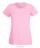 Fruit of the Loom 61-372 LADY FIT Valueweight női póló LIGHT PINK XSXXL méretek