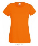 Fruit of the Loom 61-372 LADY FIT Valueweight női póló ORANGE XS-XXL méretek