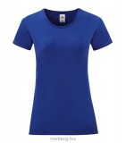 Fruit of the Loom 61432 női ICONIC póló 150T XS-XXL méretek COBALT BLUE