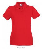 Fruit of the Loom 63-030 LADY FIT Premium női póló RED XS-XXL méretek