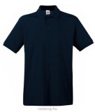 Fruit of the Loom 63-218 PREMIUM galléros póló DEEP NAVY S- XXL