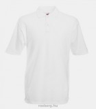 Fruit of the Loom 63-218 PREMIUM galléros póló FEHÉR S-XXL