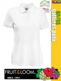 Fruit of the Loom 65/35 galléros női póló