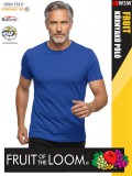 Fruit of the Loom ICONIC 150 COBALTBLUE finompamut férfi póló - 150g/m2