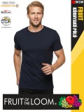 Fruit of the Loom ICONIC 150 DEEPNAVY finompamut férfi póló - 150g/m2