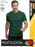 Fruit of the Loom ICONIC 150 FORESTGREEN finompamut férfi póló - 150g/m2